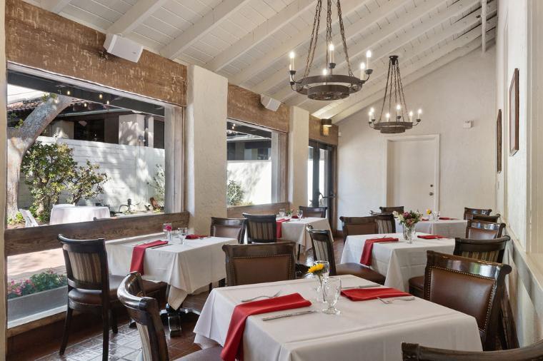 Porch along main dining room.