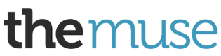 The Muse logo with the in black and muse in blue text.