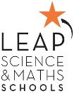 LEAP Science & Maths Schools logo with an orange star.