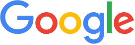 Google logo with multicolored letters