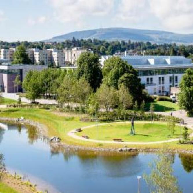 Decorative; campus building