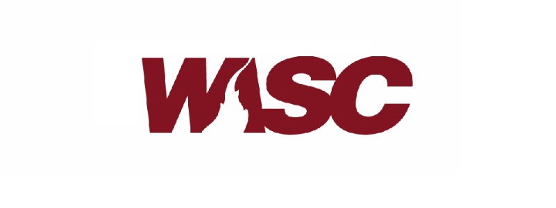 WASC logo in red text