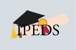 IPEDS Awards Conferred icon with a graduation cap and diploma.