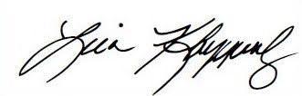 LK Signature written in cursive in black ink.