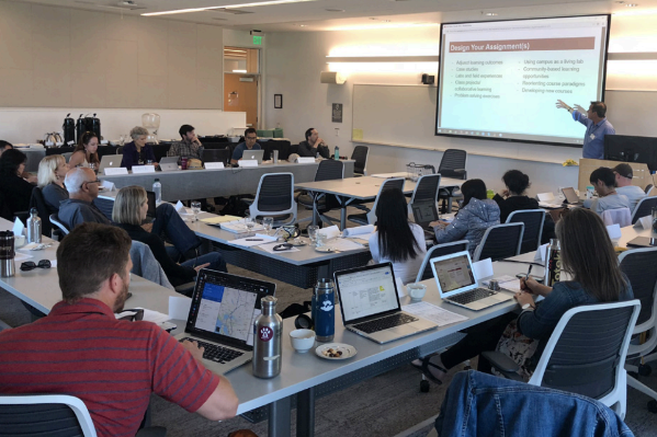 Students in a classroom
