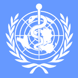 The United Nations logo for Global Health, showing a snake wrapped around a staff over the UN symbol. Links to Global Health Pathway page.