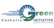 Logo with text Catholic Green Initiative of Saint Peter’s College.