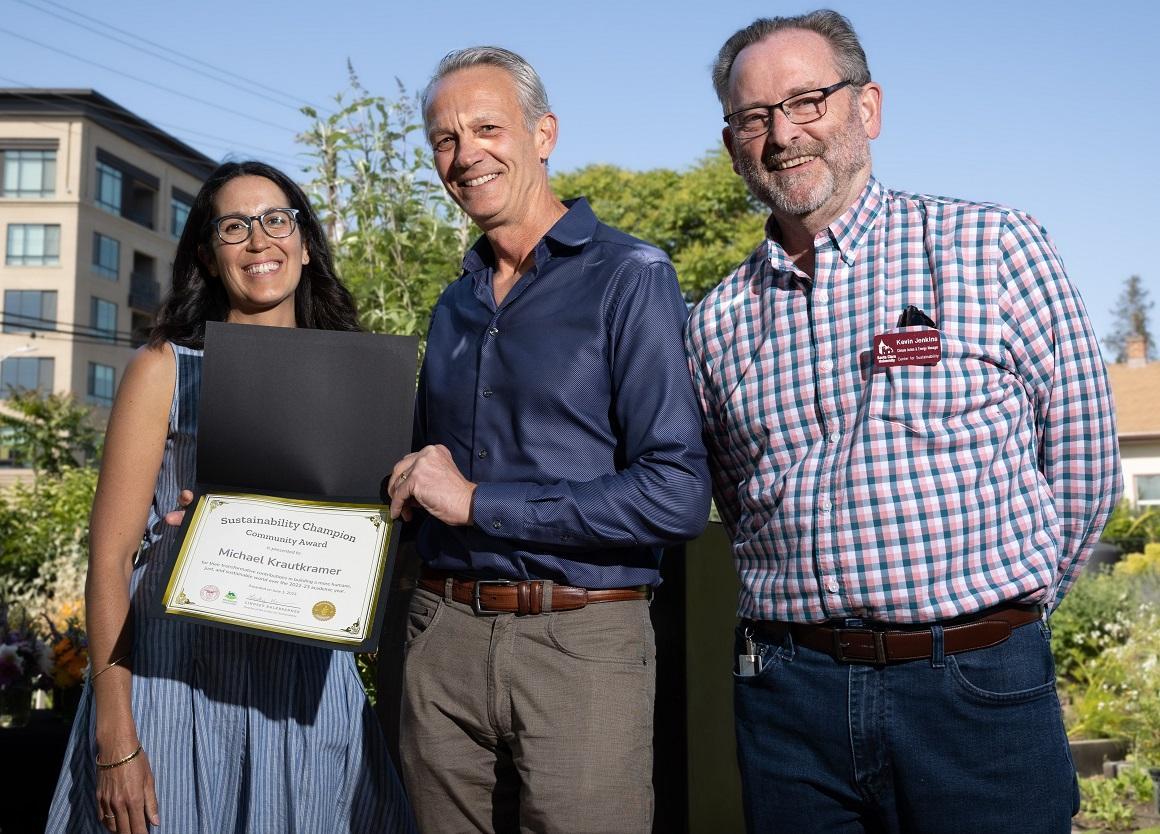 Michael Krautkramer Sustainability Awardee JG