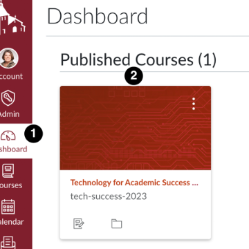 Camino Dashboard example