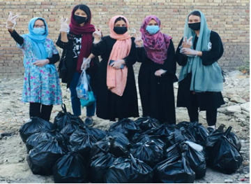Afghanistan's women environmental volunteers