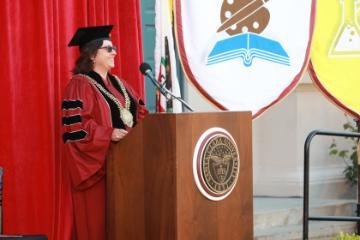 Acting President Lisa Kloppenberg