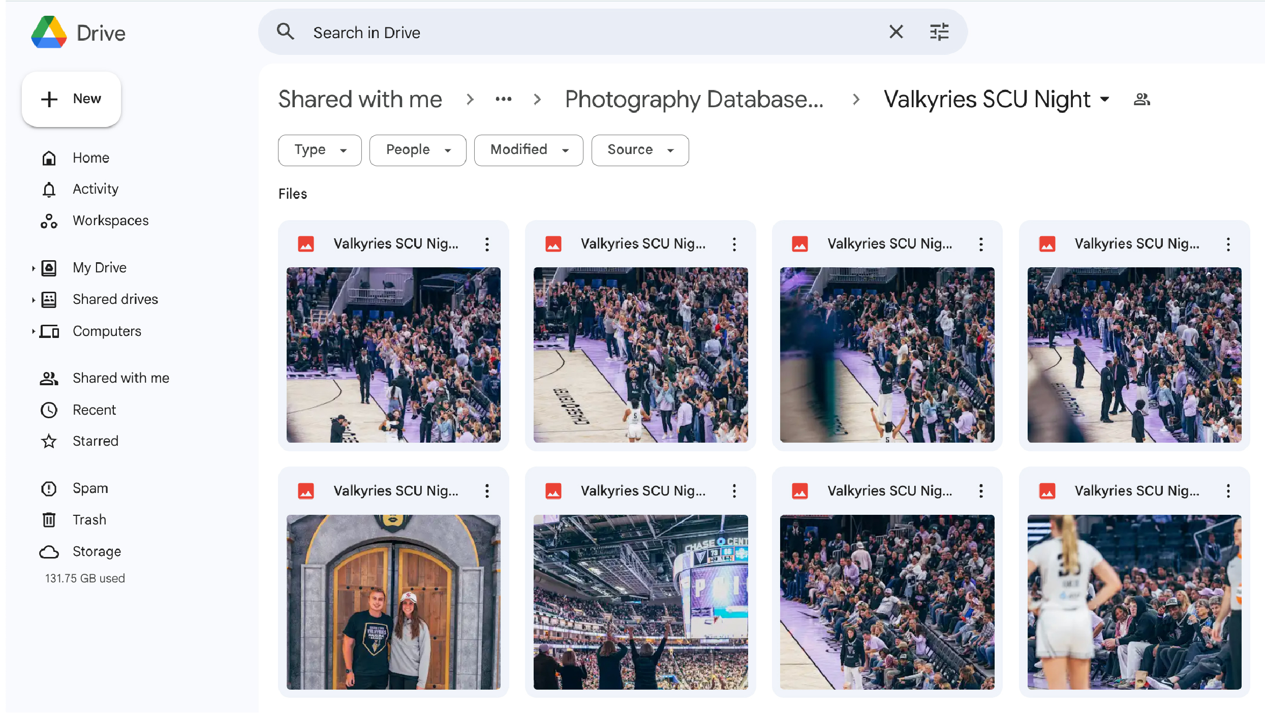 Google Drive Photo Library