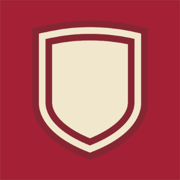 Shield icon that represents logo category