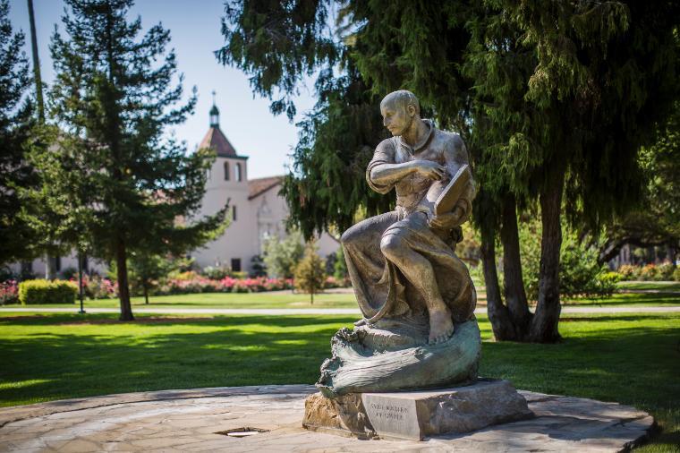 St. Ignatius Loyola Fountain image link to story