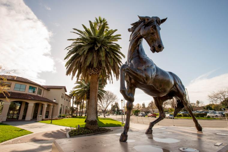 Bronco Statue