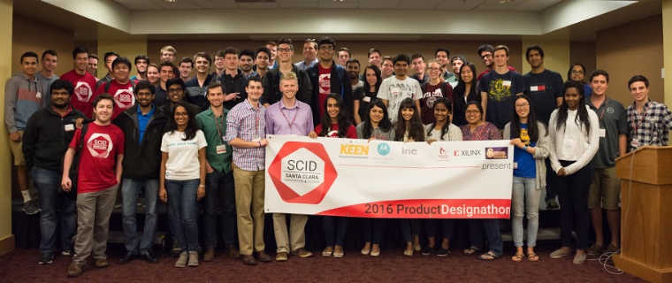 Santa Clara Innovation and Design Club Group Picture