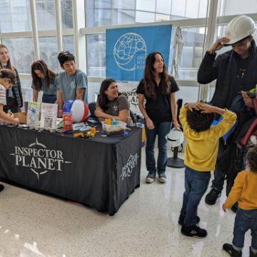 A photo of students and guests at the 2023 SteamFest