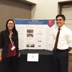 Taylor Mau and Francis Estacio at IEEE SusTech 2017