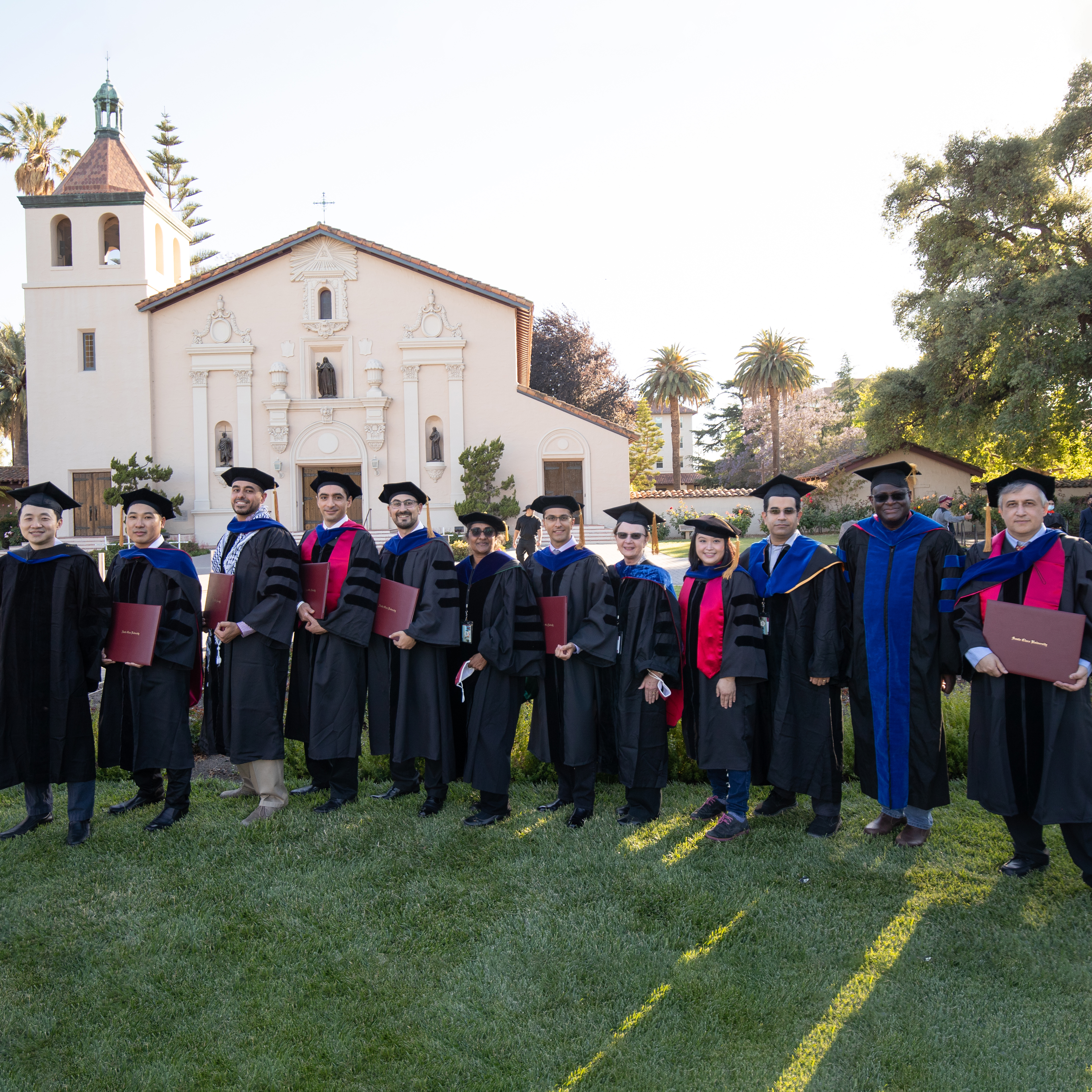 Class of 2021 Ph.D. Graduates and Advisors image link to story