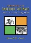 Fundamentals of Embedded Software (1st edition) book cover with images and text.