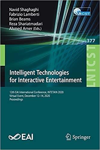 Book cover titled Intelligent Technologies for Interactive Entertainment.