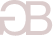 Stylized interconnected letters 'GB' in a light color.