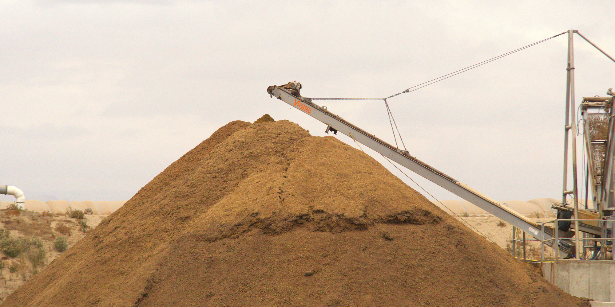 Closer view of active disposal of manure from nearby CAFO captured by Stephanie Davis