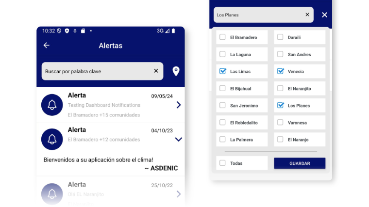 NicaAgua Card Alerts 