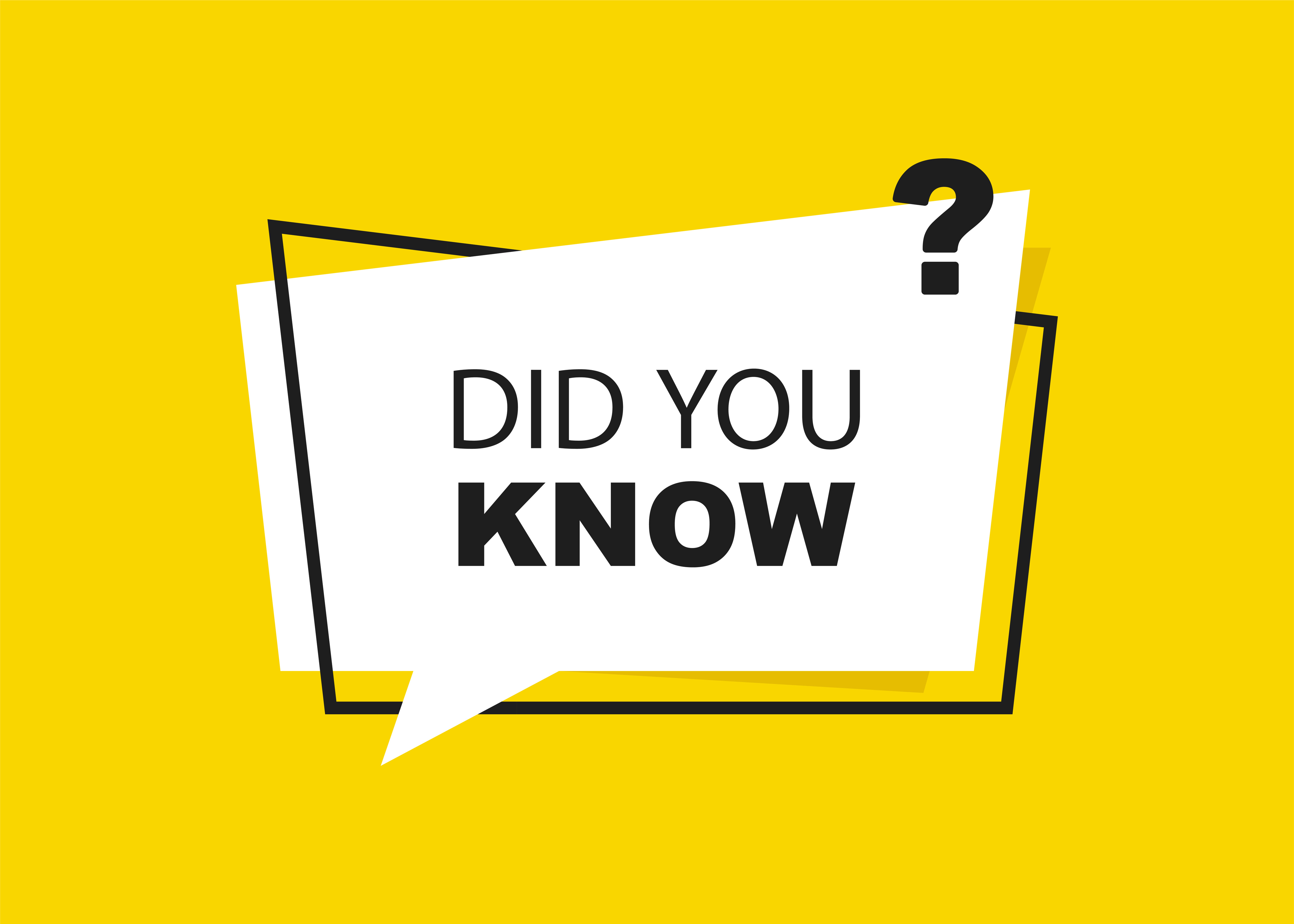 A graphic for the Did You Know? Stories image link to story