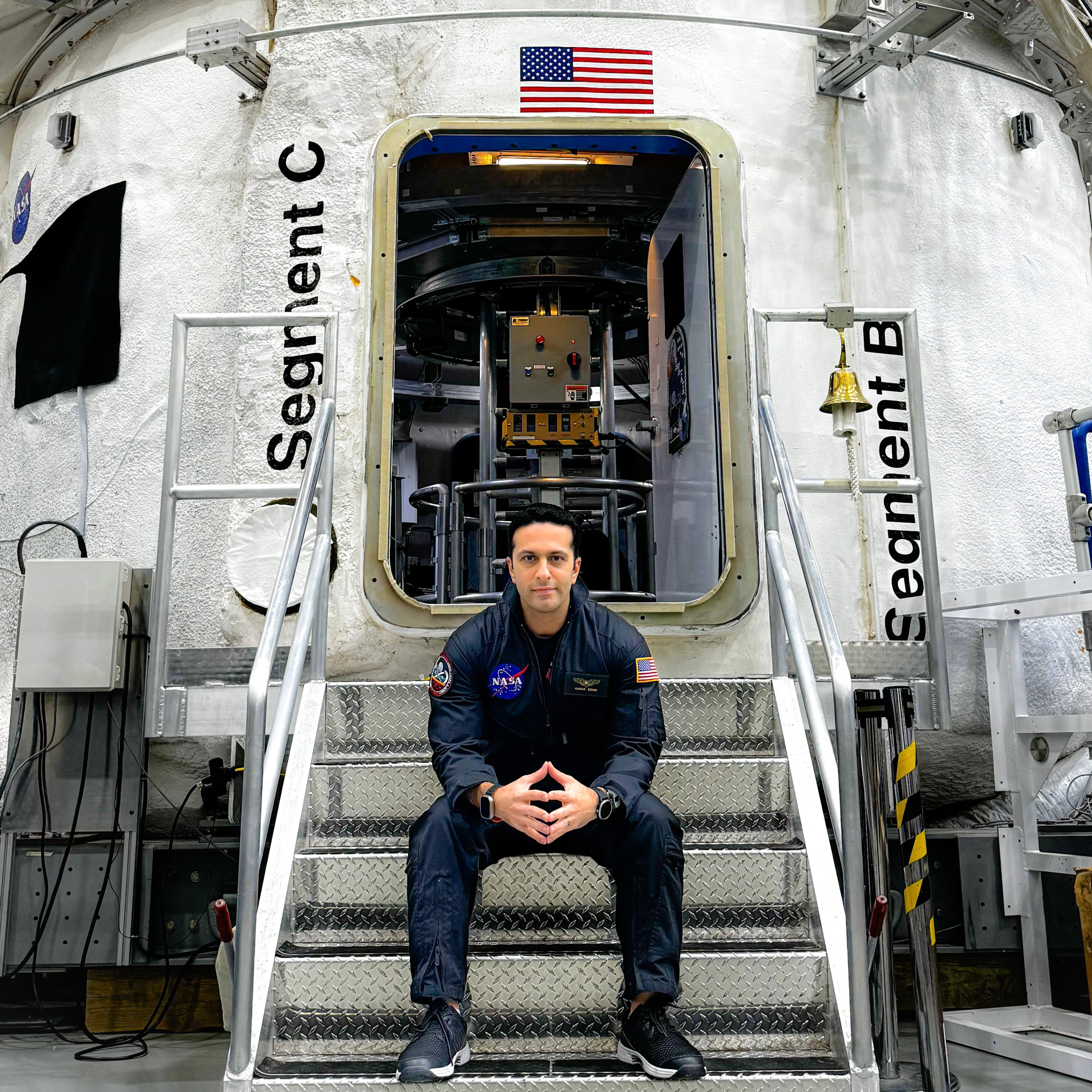 A photo of Engineering Alumni Kamak Ebadi at NASA image link to story