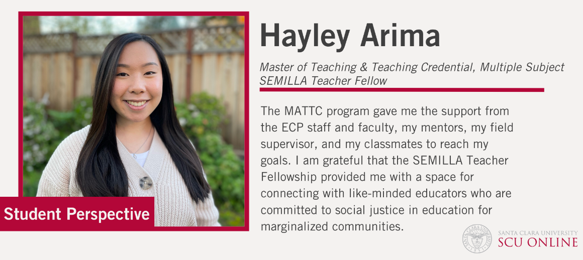 Hayley - Student Perspective